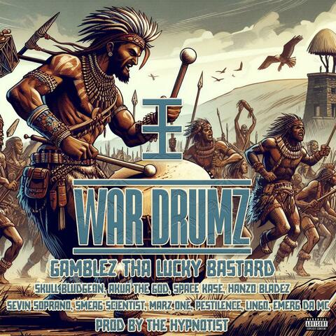 War Drumz (feat. Skull Bludgeon, Akua The God, Space Kase, Hanzo Bladez, Sevin Soprano, Smeag Scientist, Marz One, Pestilence, Lingo & Emerg Da MC)