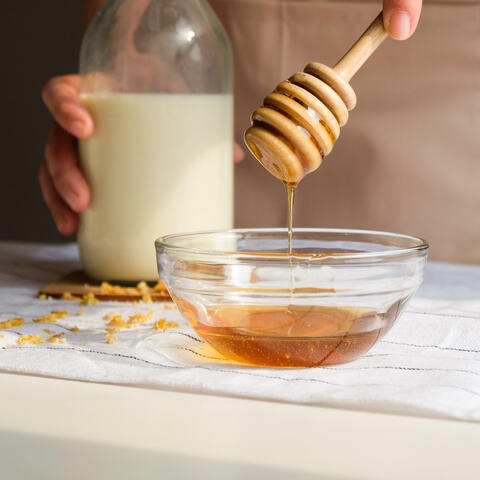Honey and milk