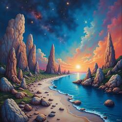 starry sky