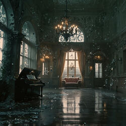 A key beneath the willow floor