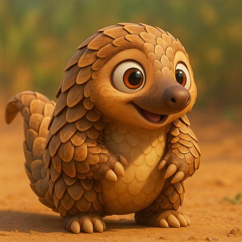 The Ground Pangolin (Smutsia temminckii) Educational Song for Kids | Nursery Rhymes