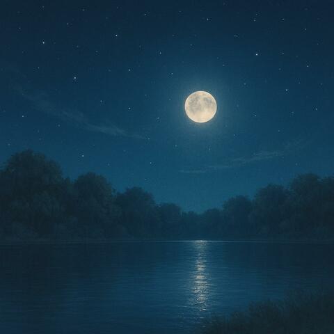 Moonlight over the Pond