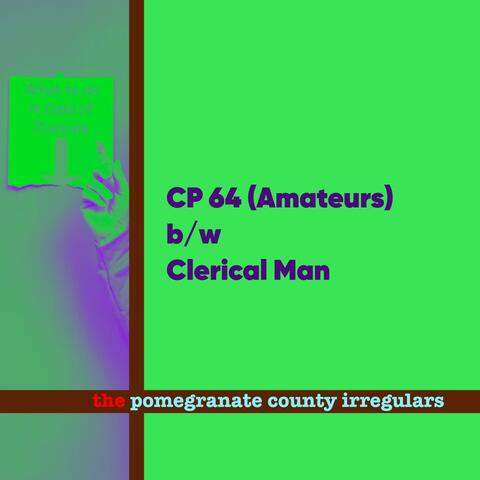 CP 64 (Amateurs) b/w Clerical Man