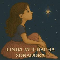 Linda muchacha soñadora