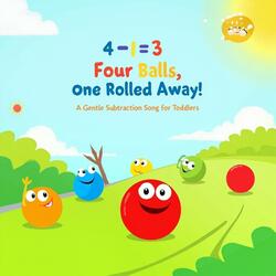 Four Balls, One Rolled Away (A Gentle Subtraction Song for Kids)