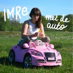 met de auto