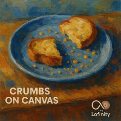 Crumbs on canvas