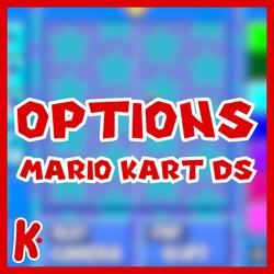 Options Menu (from Mario Kart DS)
