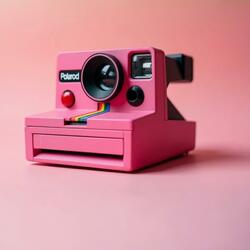 Pink polaroid