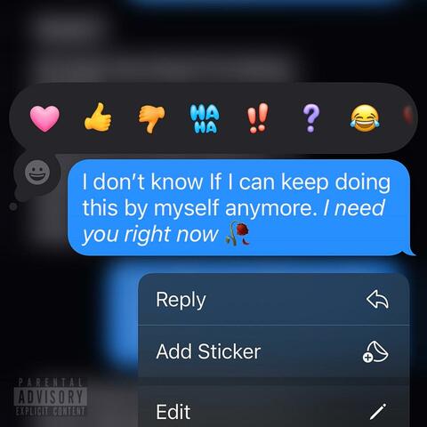 I need you right now