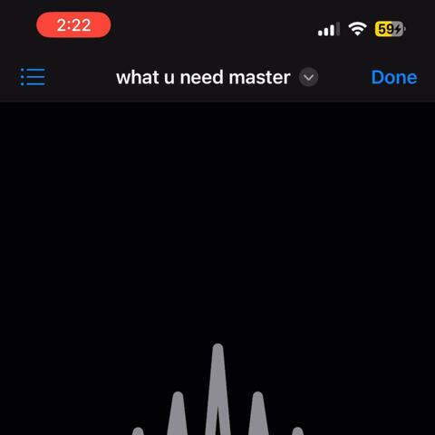 what u need