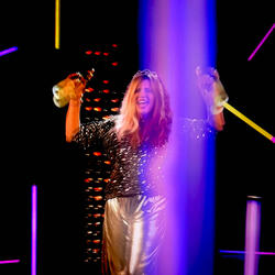 The spotlight shows what darkness hides