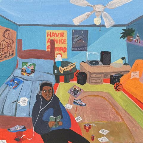Boy In The Blue Hoodie