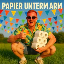 Papier unterm Arm