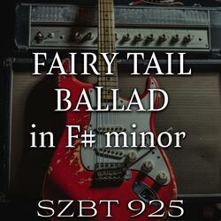 Fairy Tale Groovy Ballad Backing Track Jam in F# minor | SZBT 925