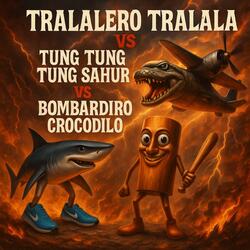 Tralalero Tralala vs Tung Tung Tung Sahur vs Bombardiro Crocodilo