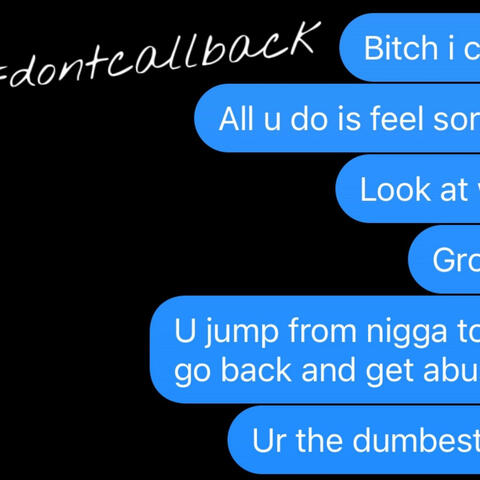 Dont call back freestyle