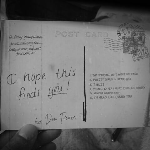 I Hope this finds you -EP
