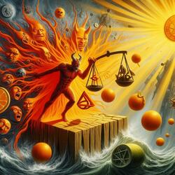 Orange Illusion