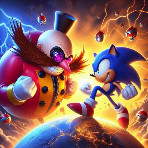 Sonic contra Robotnic