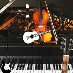8 Soft piano, gentle flute, ambient guitar