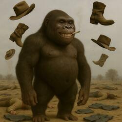 Gorilla vs 100 men
