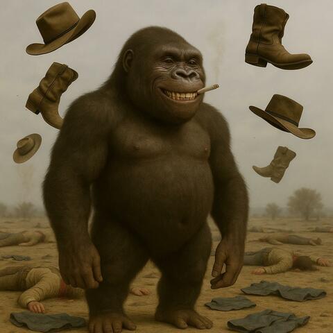 Gorilla vs 100 men