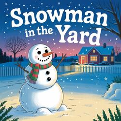Snowman in the Yard