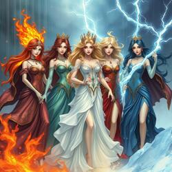 Las Princesas de los Elementos