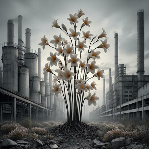 Blumen aus Ironie