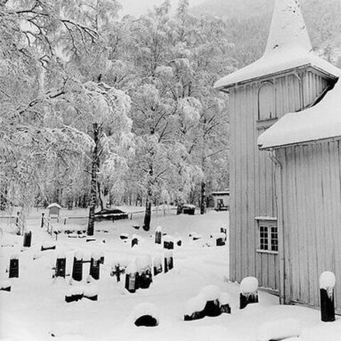 Graveyard Filled With Snow