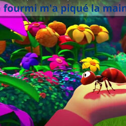 La fourmi m'a piqué la main