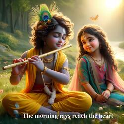 The morning rays reach the heart