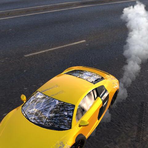 The flames (No static)