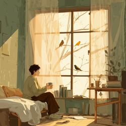 햇살이 머문 방（A Room Touched by Sunlight）