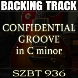 Confidential Groove Backing Track in C minor | SZBT 936