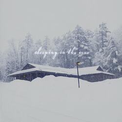 sleeping in the snow