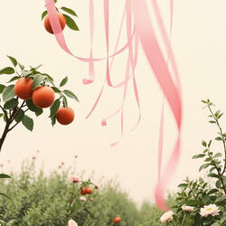 The stillness of the blue (coconut sunset version)