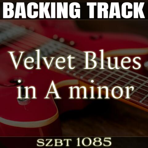 Velvet Blues Backing Track in A minor | SZBT 1085