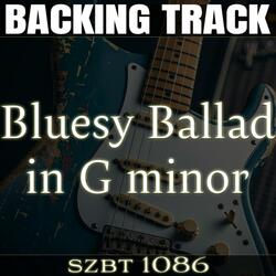 Bluesy Ballad Backing Track in G minor | SZBT 1086