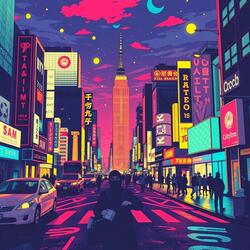 Rain in Neon Lights