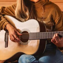 G Major Acoustic Folk Guitar Backing Track That Summer