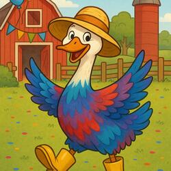 Lucy the Silly Goose