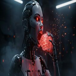 Brain eating Robot