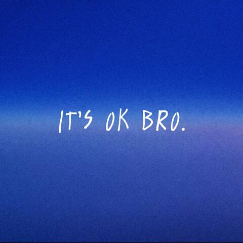 It's ok bro.