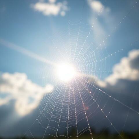 Hope is Morning Dew on Spider's Silk...