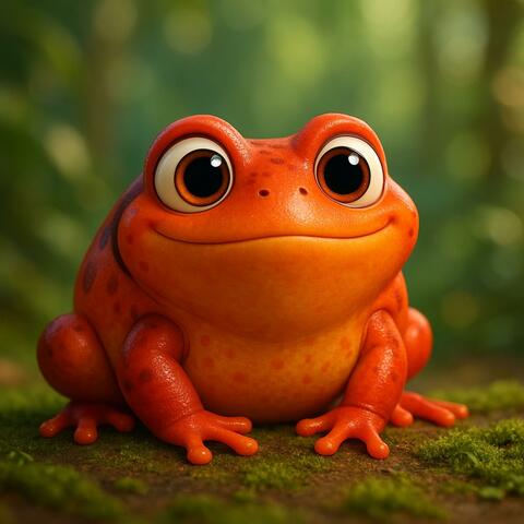 The Tomato Frog (Dyscophus antongilii) Educational Song for Kids