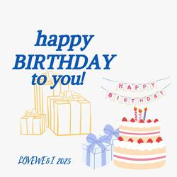 Happy birthday to you!