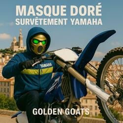 Masque doré survêtement yamaha
