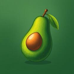 Ripe Avocado